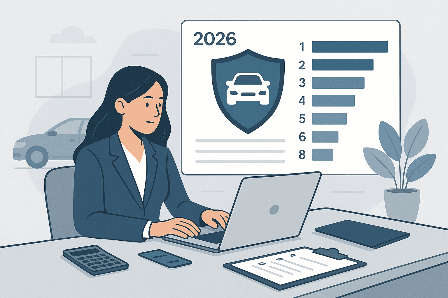 8 Best Auto Insurance Companies in 2026 (Ranked by Cost, Coverage & Claims) - Featured image