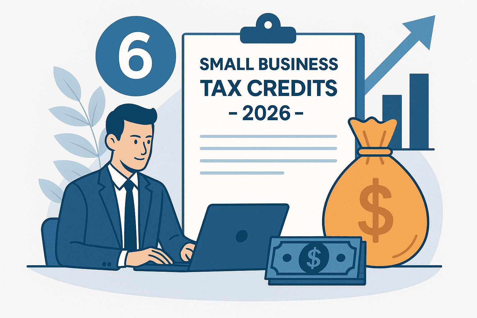 6 Small Business Tax Credits You Shouldn't Miss in 2026 (Worth $15K+ Annually) - Featured image